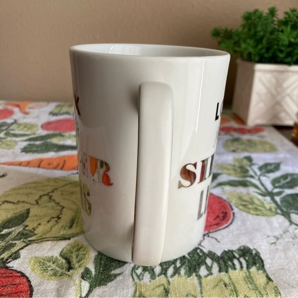 Kate Spade x Lenox Look for the Silver Lining mug